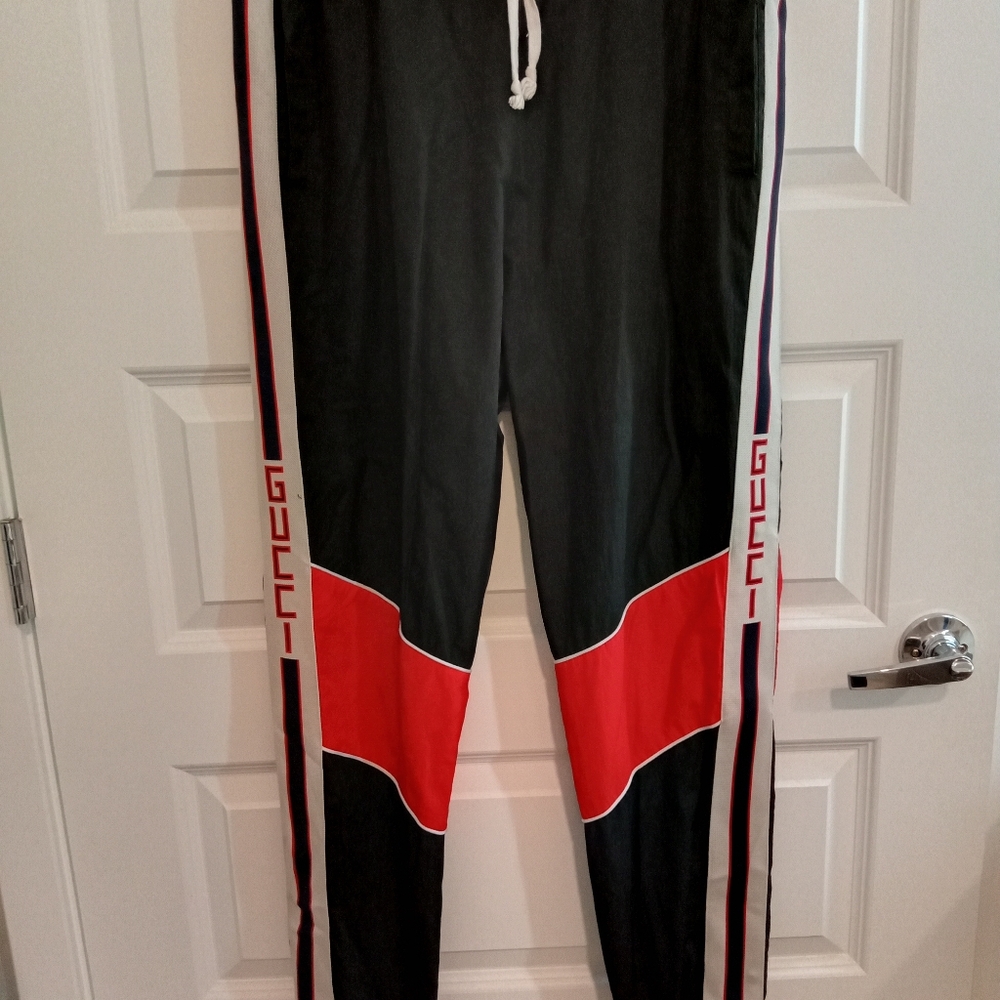 Gucci Tech Track Pants With Side Stripe